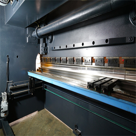 کراس 110 ټن 3200mm 6axis CNC پریس بریک د DELEM DA66t CNC سیسټم سره