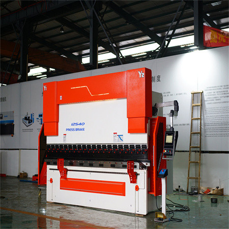 د بریک فلزي پریس بریک NOKA 4-axis 110t/4000 CNC پریس بریک د ډیلم Da-66t کنټرول سره د فلزي بکس تولید بشپړ تولید لاین لپاره